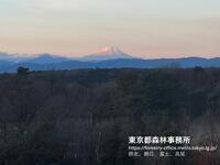 2025年12月　師走、朝日、富士、高尾